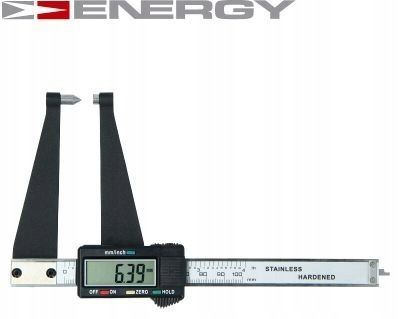 Energy NE00679 Posuvné měřítko s noniusem, opotřebení brzdového kotouče