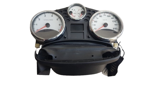 PEUGEOT 207 1.4 1.6 quadro strumenti TACHIMETRO contagiri OROLOGIO A2C53370966 966648780