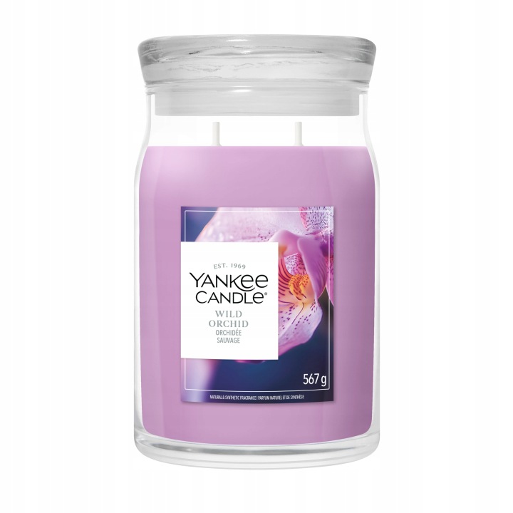 Velká vonná svíčka Yankee Candle Wild Orchid