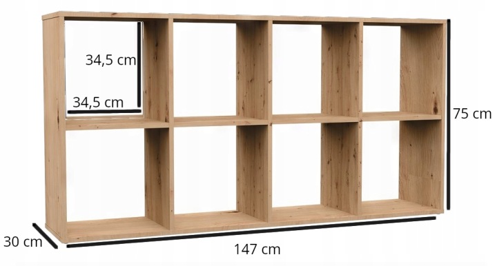 Стелаж Malax 2x4 Артизан — фото 10