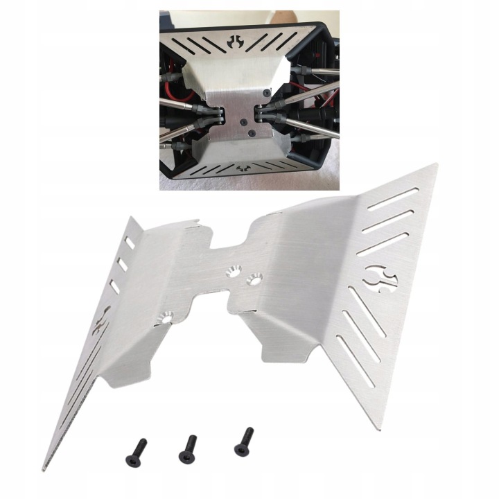 Автомобіль RC з нержавіючої сталі 1/10 Заміна запчастин DIY Upgrade Протиковзкий Диск — фото 5
