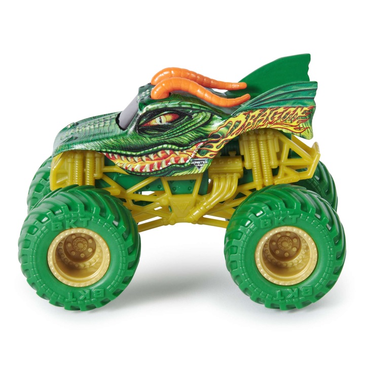 MONSTER JAM 2 POJAZDY MONSTER TRUCK 1:64 DRAGON VS TEMPEST STEED Marka Spin Master
