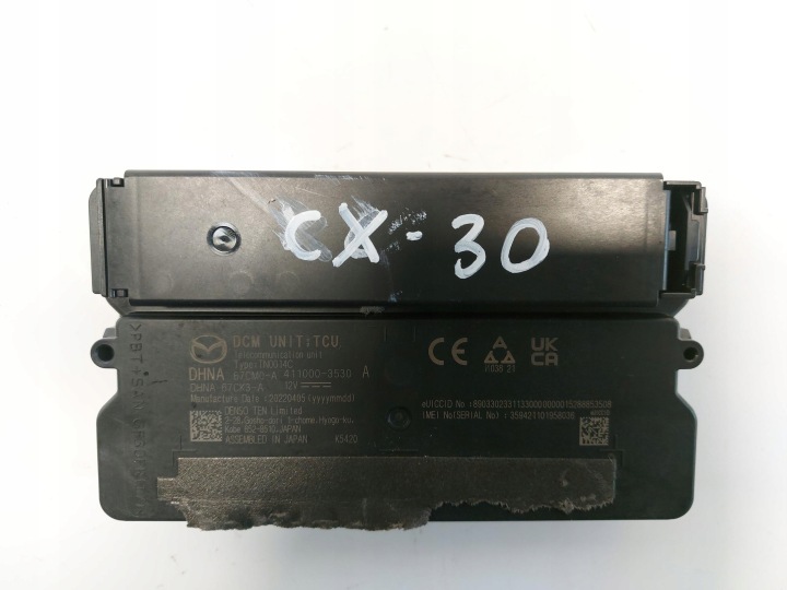 Mazda CX30 Module Unité de contrôle unit tcu dhna-67ck3-a