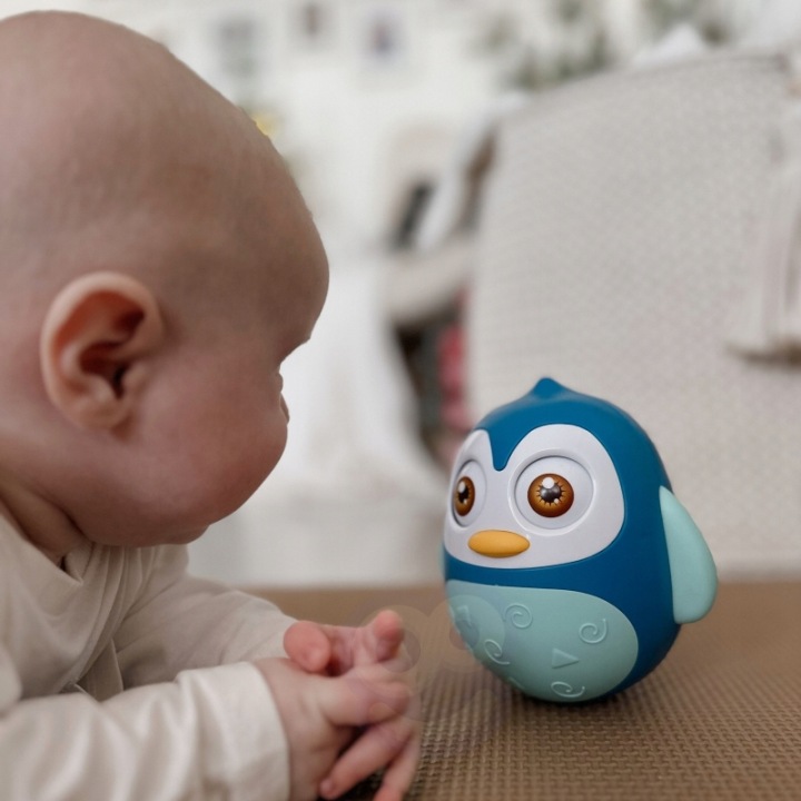 WOOPIE BABY Сенсорний Пінгвінчик Неваляйка Встанька — фото 3