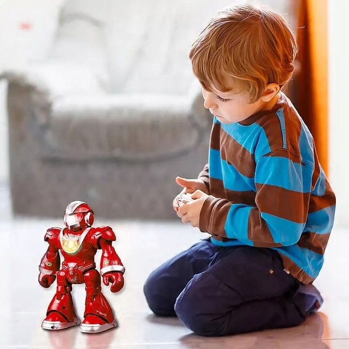 PROGRAMMABLE INTERACTIVE ROBOT DANCING RC FOR CHILDREN LED + REMOTE CONTROL Manufacturer code 5708CZ