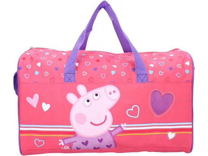 Сумка спортивна свинка PEPPA мішок гімнастичний на заняття басейн дівчача — фото 2