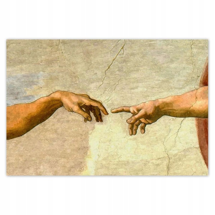 Plakáty 200x135 Stvoření Adama