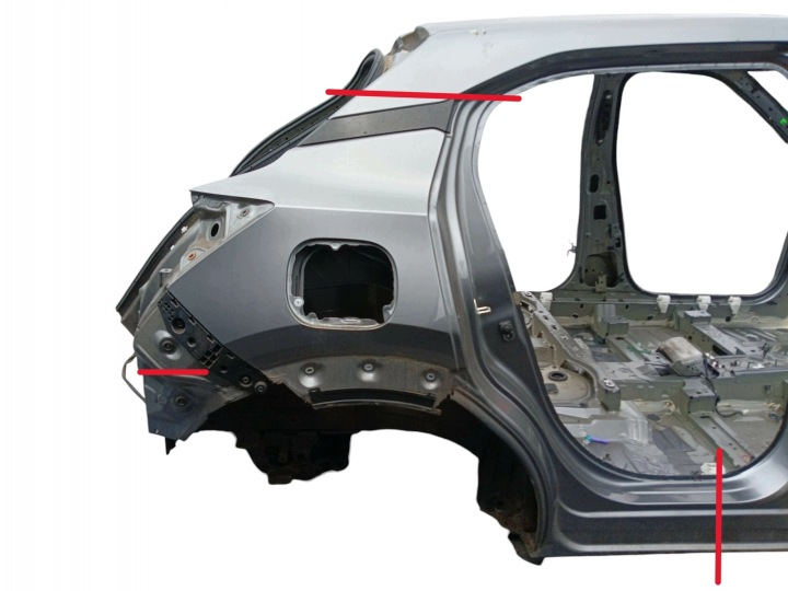 parafango Destra posteriore NISSAN JUKE II F16 LAK: KAD G (19-24)