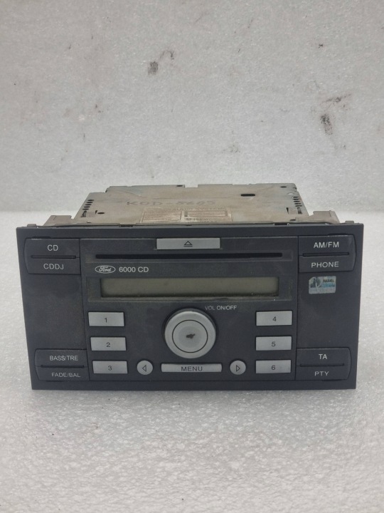 Radio CD 6000CD Ford Z Kodem 4M5T18C815AD Sprawne