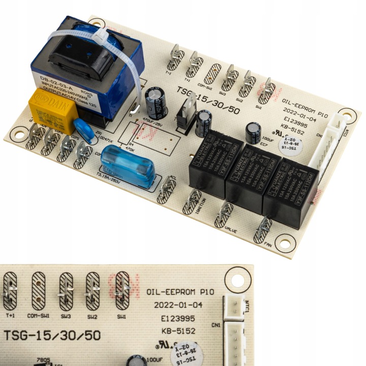 Elektronická Deska Pro Ohřívač Univerzální Ovládací Ovládání Pcb 25 kW
