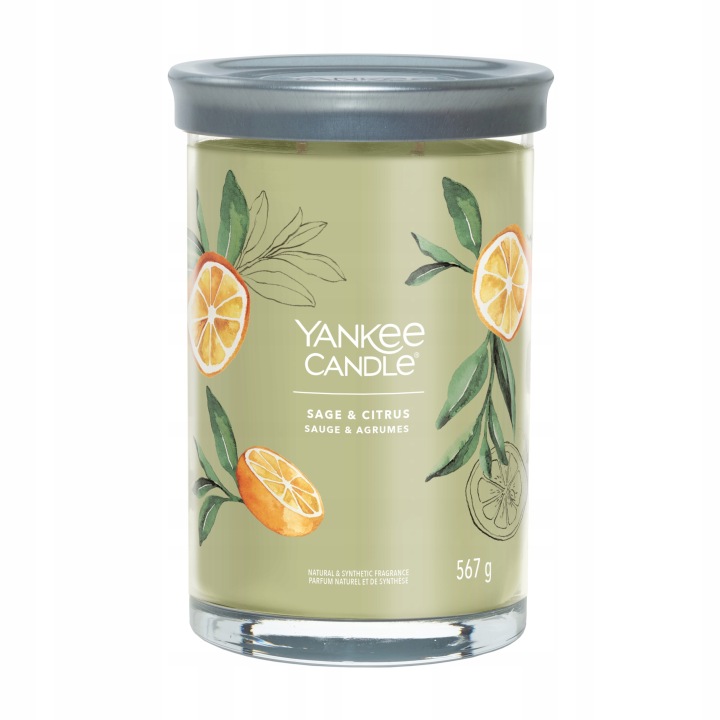 Yankee Candle Vonná svíčka Sage & Citrus 567 g Tumbler