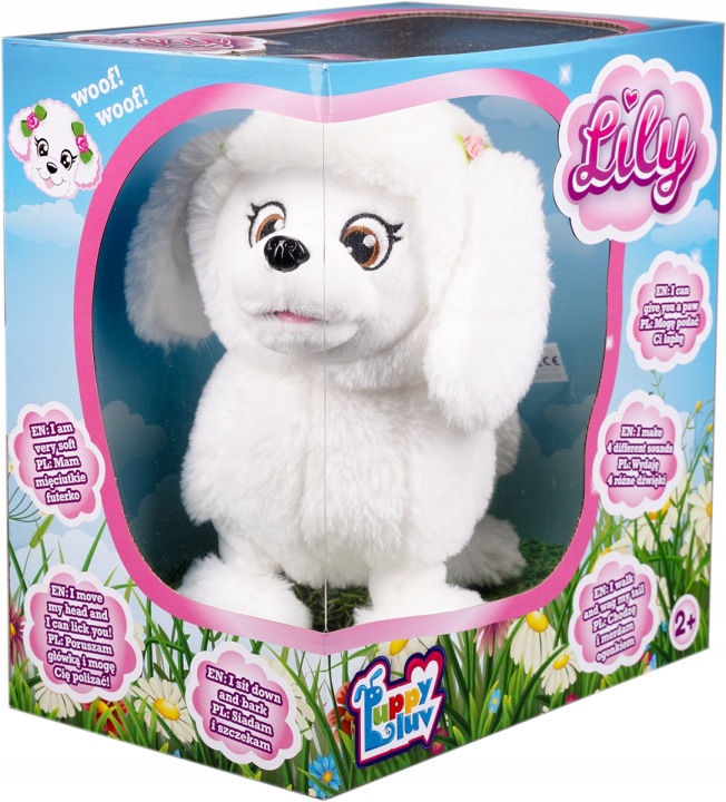 TM TOYS PUPPY LUV песик інтерактивний пуделик LILY ходить гавкає — фото 2