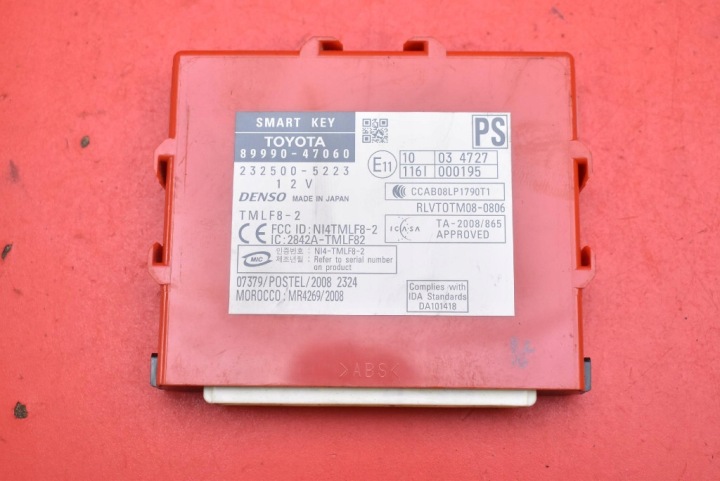Bedienteil modul SMART KEY 89990-47060 TOYOTA PRIUS III XW30 1.8 HYBRID 99KM