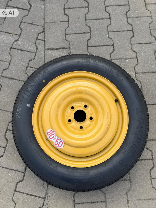HONDA CR-V III IV 06-18 kolo DOJADOWE T155/90D17