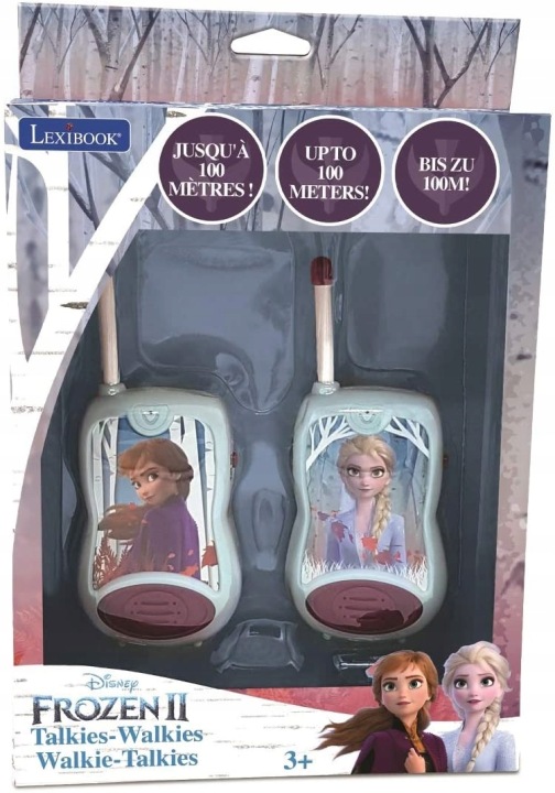 LEXIBOOK Disney крижане серце 2 рації для дітей 100 м IPX7 2 канали — фото 4