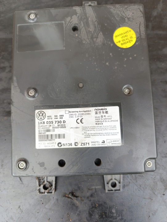 VW T5 LIFT module BLUETOOTH 1K8035730D