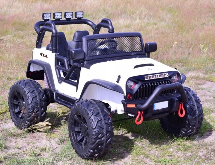 JEEP всюдихідний на акумулятор 24 В сила 2x200 Вт амортизатори пульт — фото 13