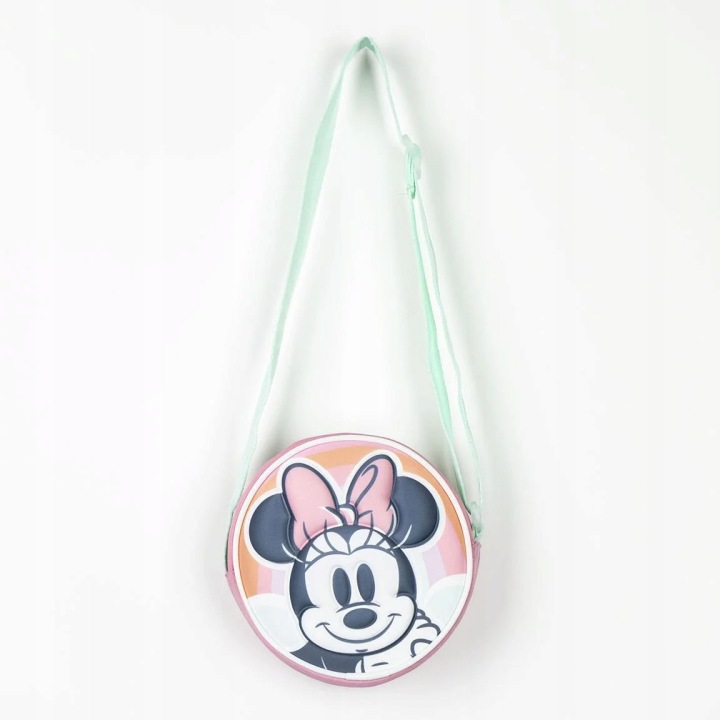 Сумочка кругла рожева, Minnie — фото 4