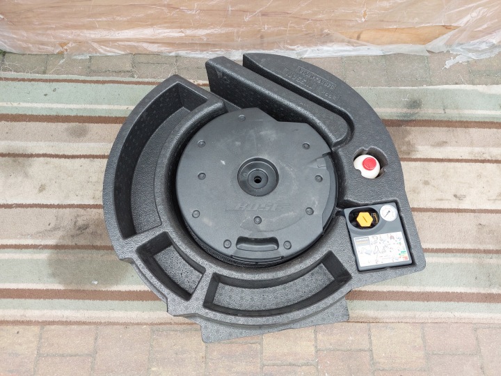 polystirene boot floor well speaker NISSAN QASHQAI J11