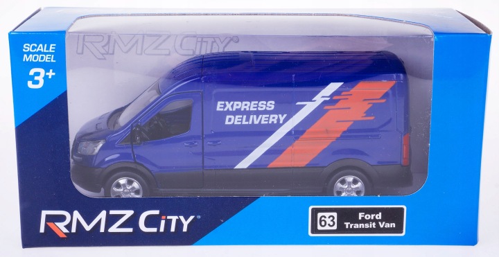 Ford transit van 2018 синій — фото 2