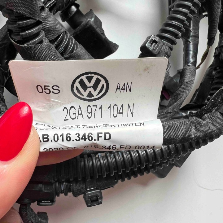 VW T-ROC R-LINE 2020-> câblage PDC w pare choc arrière 2GA971104N