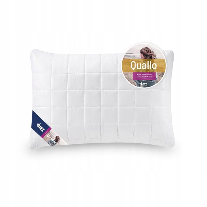 Antialergický polštář 50x70 Quallo prošívaná 650 g bílá