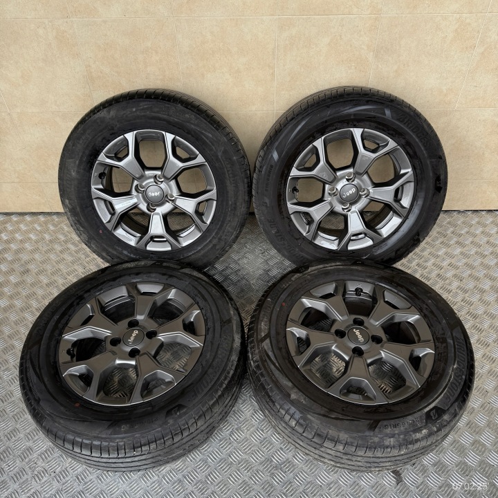 cerchi ruote pneumatici, gomme JEEP AVENGER BRIDGESTONE 215/65/16" 5MM estive