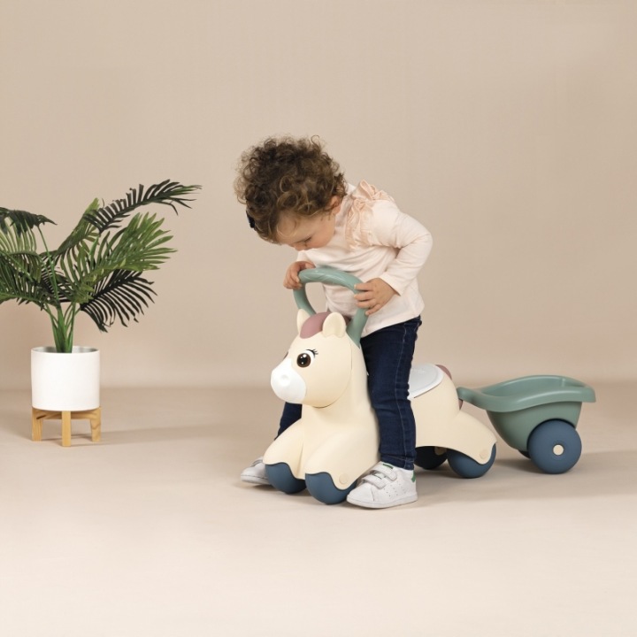 Каталка Поні з Причепом Каталка Pony для дітей Каталка Little Smoby — фото 5