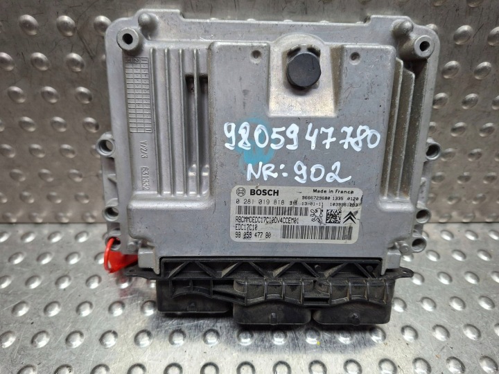 Bedienteil DES MOTORS 0281019818 9805947780 9666729680 CITROEN PEUGEOT 1.4 HDI