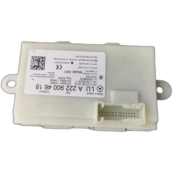 MERCEDES W213 A2229004618 modul neu NIE ZAKLADANY ! Original LEGALNY