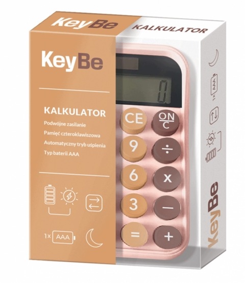 KALKULATOR настільний 10-цифровий CHOCO LINE, KEYBE