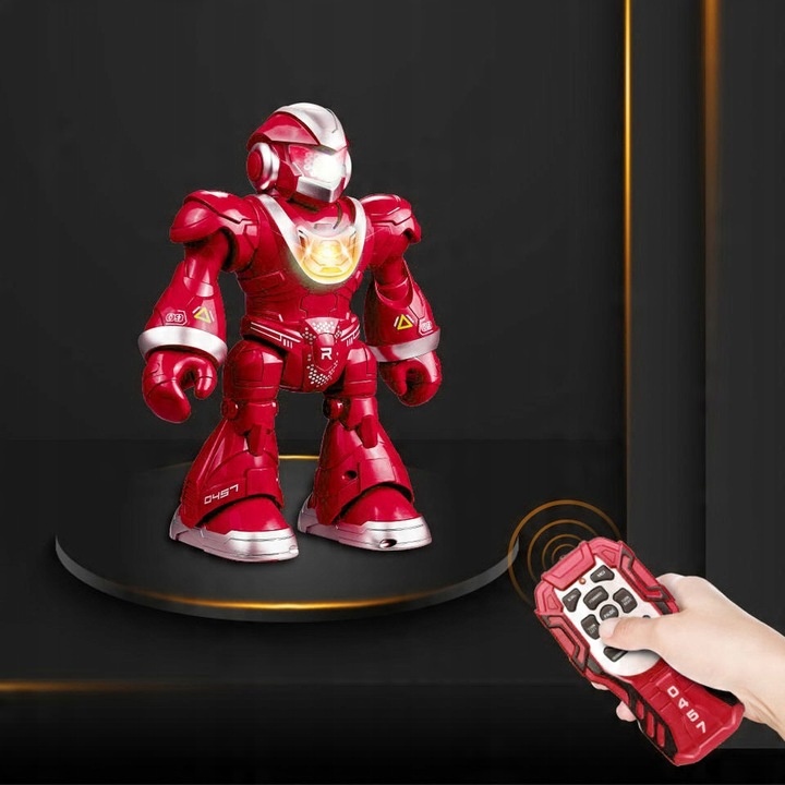 PROGRAMMABLE INTERACTIVE ROBOT DANCING RC FOR CHILDREN LED + REMOTE CONTROL EAN (GTIN) 5903772588996