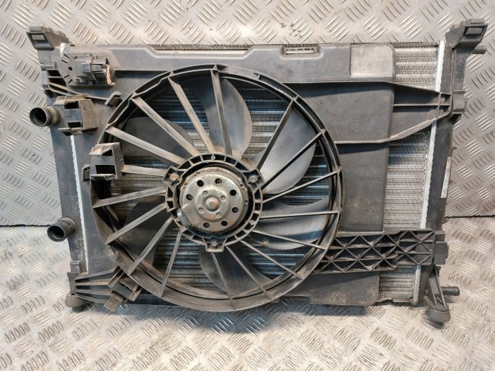 Kühler Wasserkühler + Lüfter RENAULT SCENIC II 1.9 DCI 63769