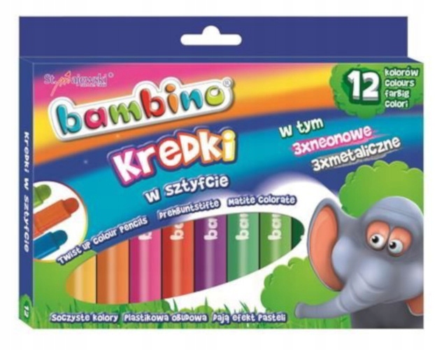 Уцінка - Олівці в олівці bambino 12 кольорів (виставковий) — фото 2