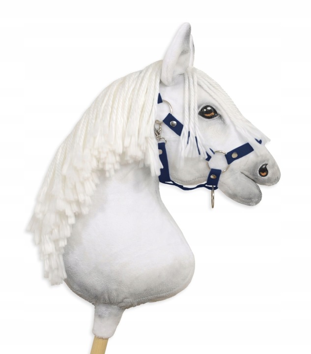 Недоуздок регульований для коня Hobby Horse A3 - темно-синій — фото 2