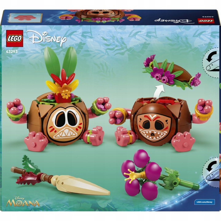 LEGO DISNEY 43293 Ваяна Kakamora, набір деталей для дітей +9 років — фото 5