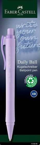 Ручка кулькова FABER-CASTELL синій мікс кольорів