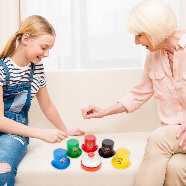 SZYBKIE KAPELUSZE GRA RODZINNA ZRĘCZNOŚCIOWA WOOPIE Kod producenta 48778