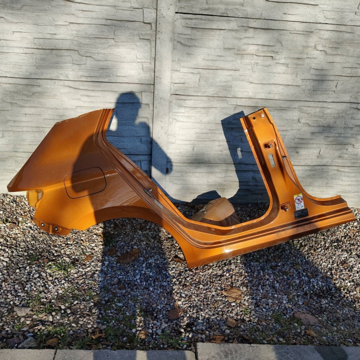 Radhaus Längsträger hinten heck Seite rechts Skoda Fabia Mk4 (6VA) HB Kotflügel heck