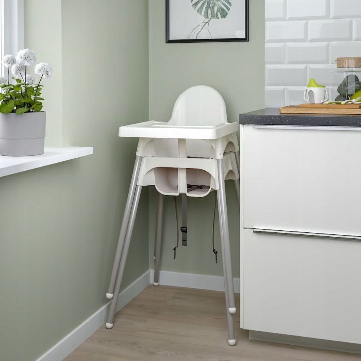 IKEA ANTILOP стільчик для годування дитини + ремені — фото 9