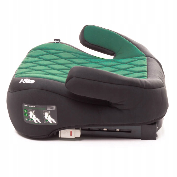 4BABY сидіння підставка HI-FIX автомобільна 125-150 см ISOFIX темно-зелений — фото 7