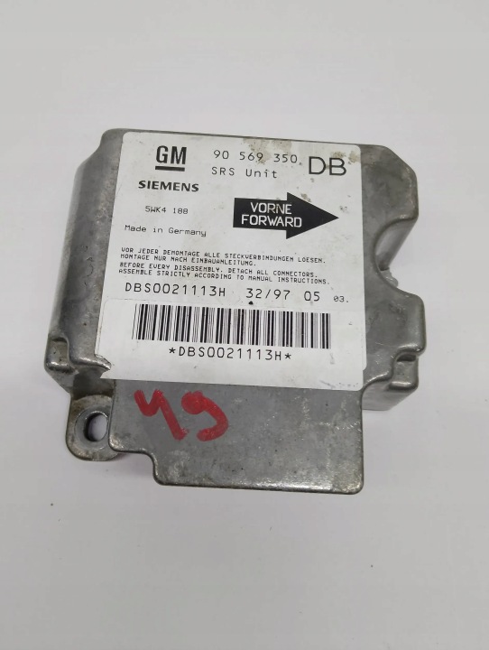 Sensor airbag Opel Vectra B 1,8 90569350