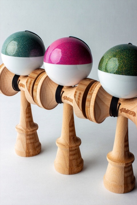 Кендама Sweets Kendamas Диско Bobber Broken Shape Бірюзовий — фото 10