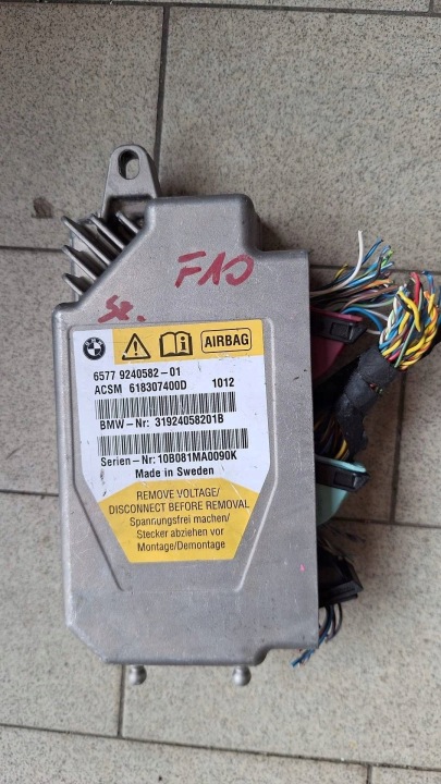 Bedienteil airbag BMW 1 F20 F21 9240582