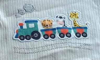 Komplet dres niemowlęcy bluza body spodnie — zdjęcie 2