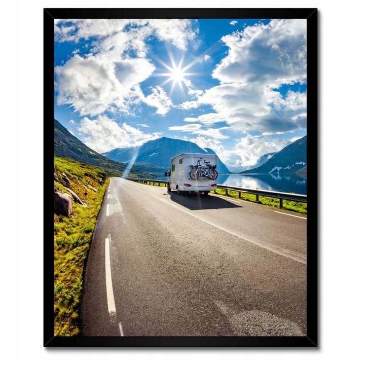 Plakáty v rámu 40x50 Obytná turistika