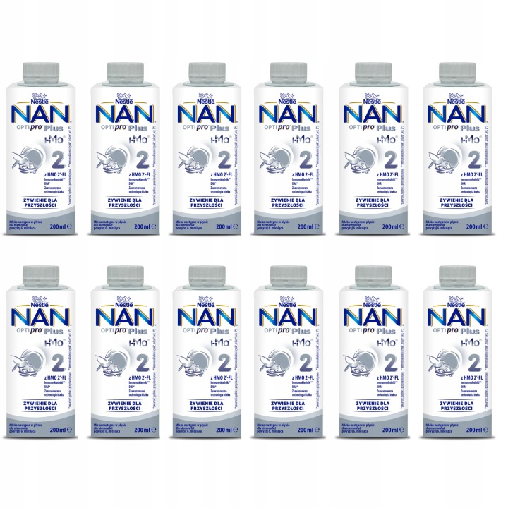 Молоко Nestle Nan Optipro Plus 2 рідина 200 мл — фото 2