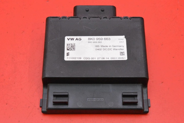 Bedienteil modul STABILIZATOR feszültség 8K0959663 AUDI A4 B8 2.0 TDI 190 KM