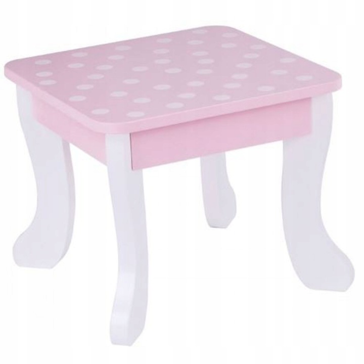 TOALETKA RÓŻOWA DREWNIANA Z KRZESEŁKIEM TOOKY TOY Marka Tooky Toy
