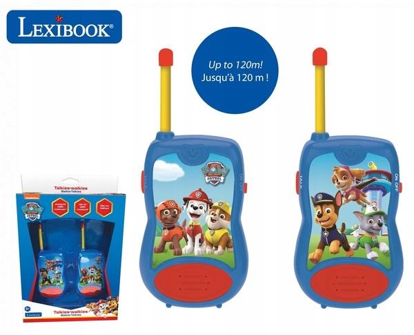 Lexibook Щенячий Патруль Рації до 120 м Walkie Talkie для дітей 3+ — фото 12